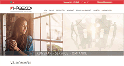 Desktop Screenshot of habeco.com