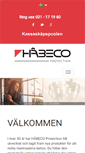 Mobile Screenshot of habeco.com